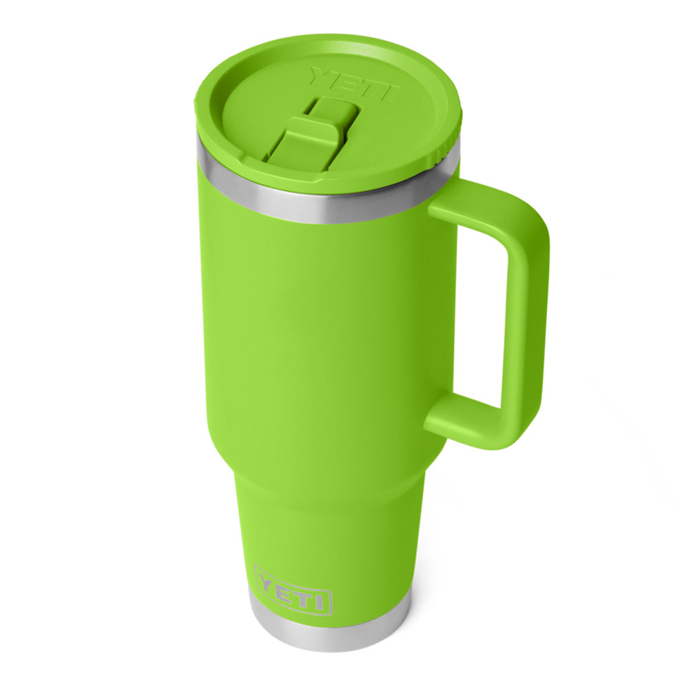 21071507014 TAZA RAMBLER 40oz TRAVEL STRAW MUG CAP COLOR MATCHED VENOM MARCA YETI