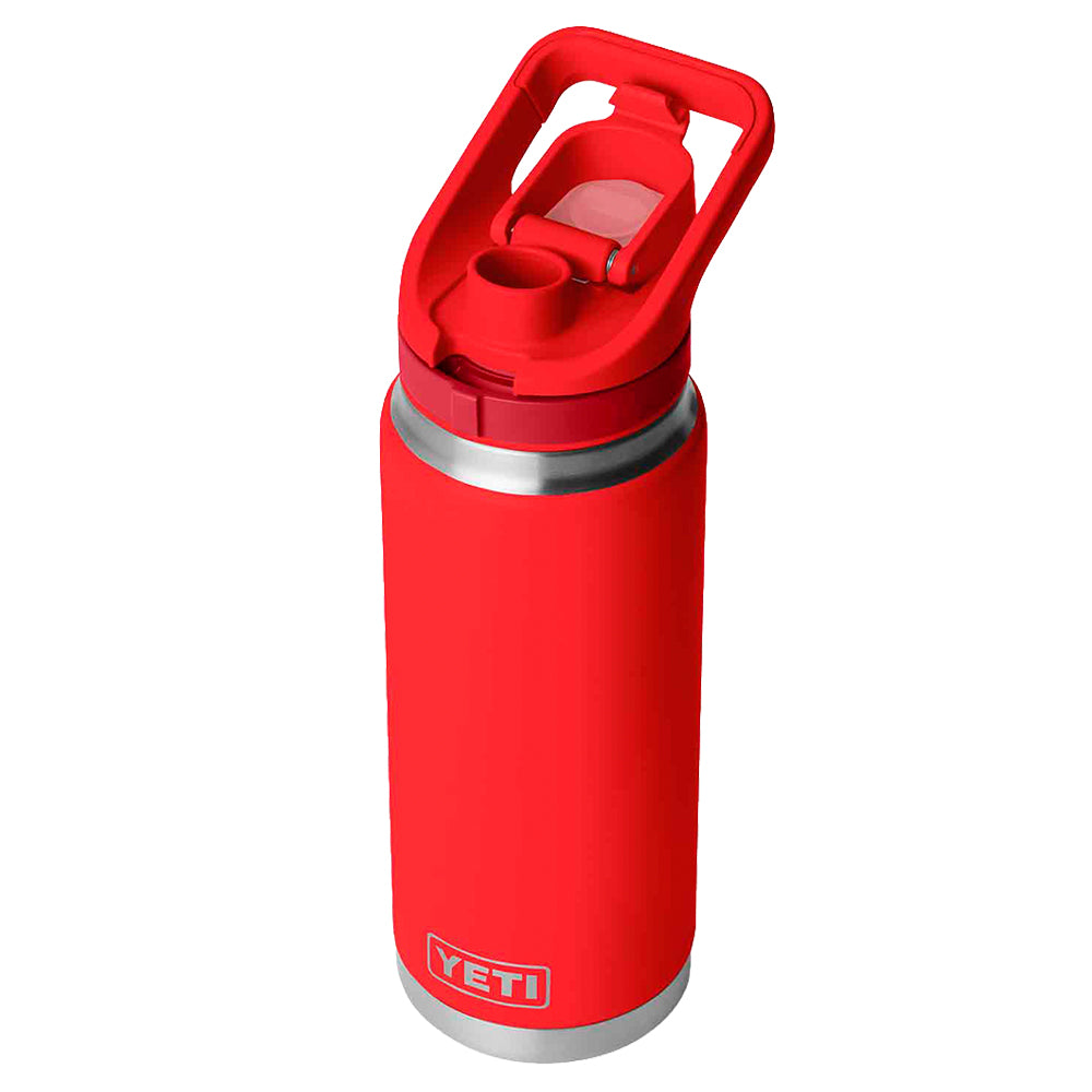 21071507034 TERMO RAMBLER 26oz FLIP CHUG CAP RESCUE RED MARCA YETI