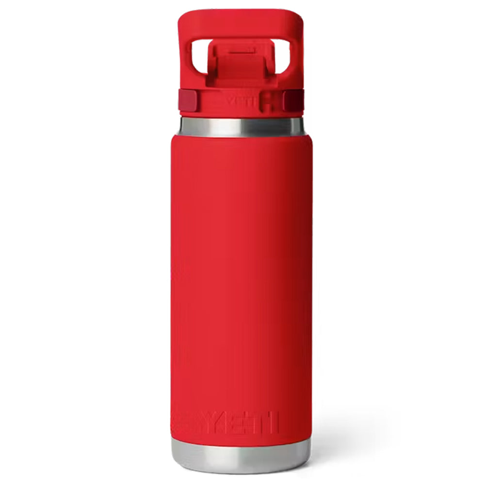 21071507034 TERMO RAMBLER 26oz FLIP CHUG CAP RESCUE RED MARCA YETI