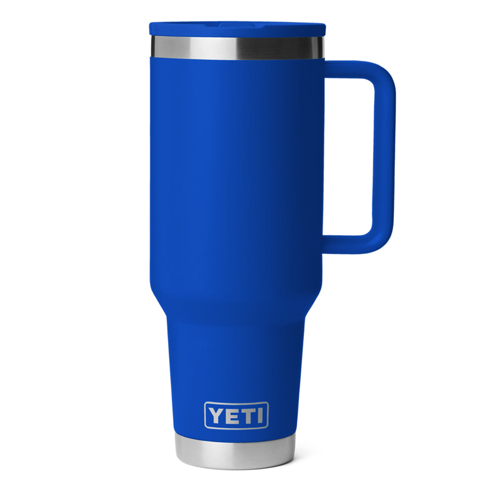 21071507121 TAZA RAMBLER 40oz TRAVEL STRAW MUG CAP COLOR MATCHED ROYAL BLUE MARCA YETI