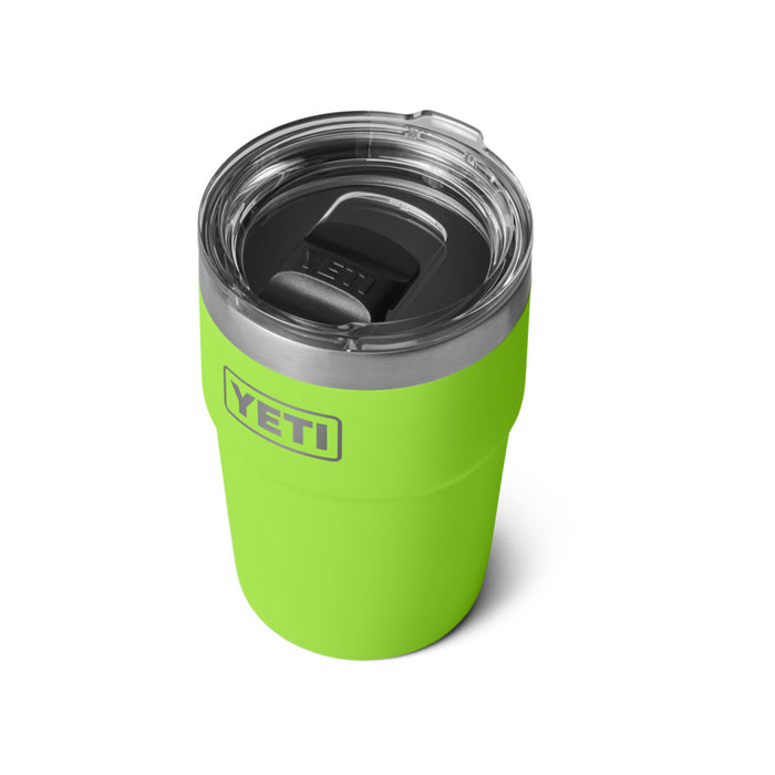 21071507195 TERMO RAMBLER 16oz STACKABLE CUP TAPA MAGNETICA VENOM MARCA YETI