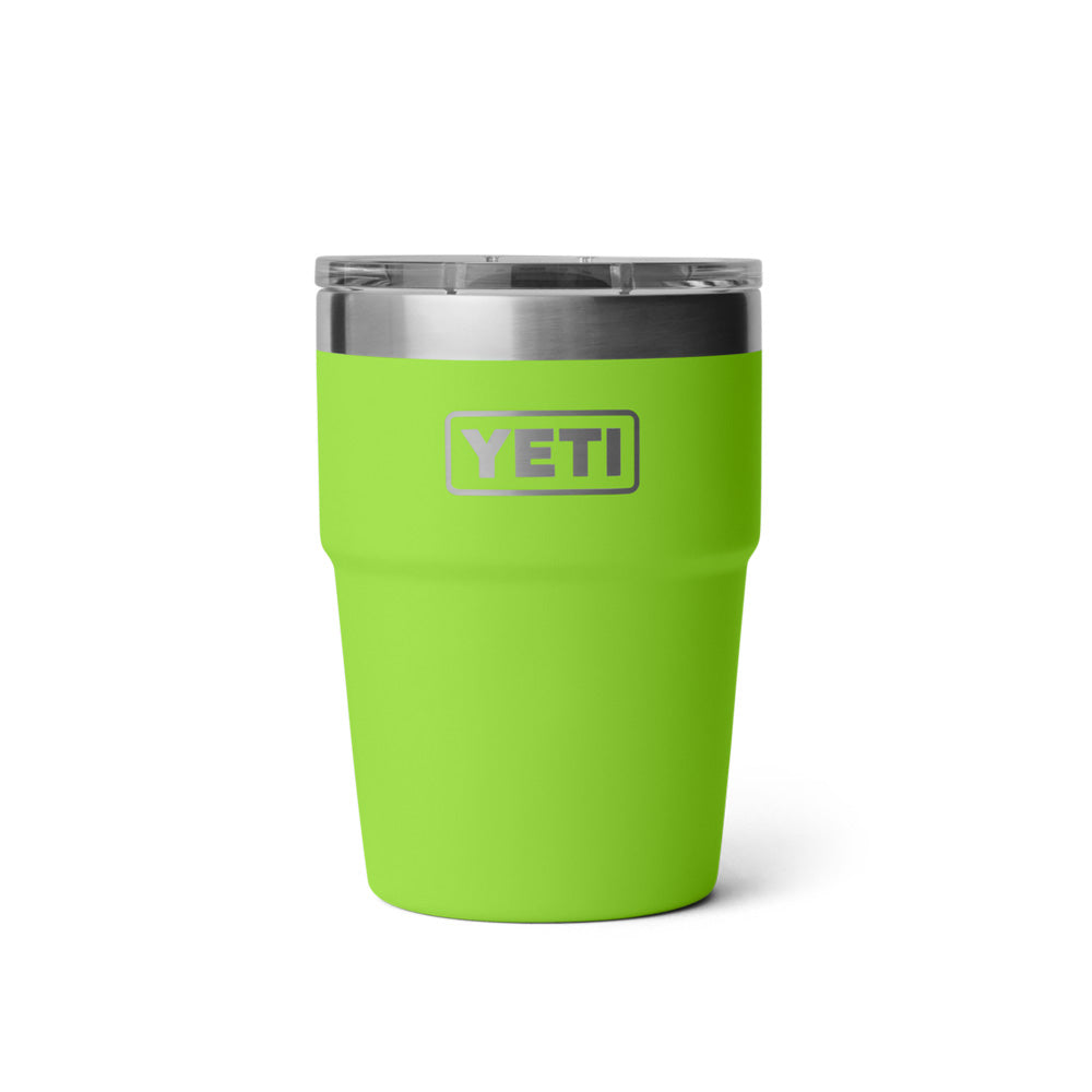 21071507195 TERMO RAMBLER 16oz STACKABLE CUP TAPA MAGNETICA VENOM MARCA YETI