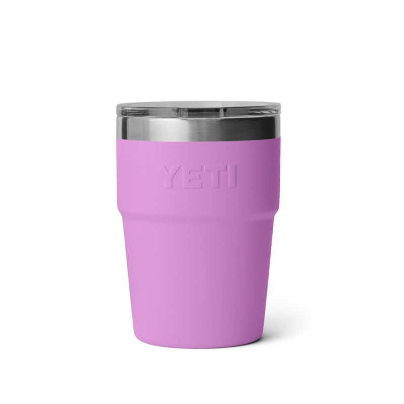 21071507196 TERMO RAMBLER 16oz STACKABLE CUP TAPA MAGNETICA DESERT BLOOM MARCA YETI