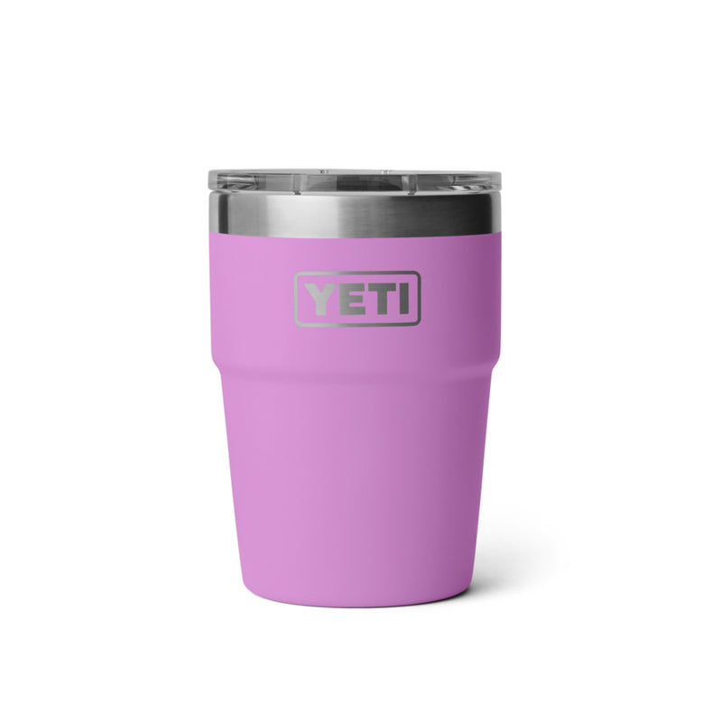 21071507196 TERMO RAMBLER 16oz STACKABLE CUP TAPA MAGNETICA DESERT BLOOM MARCA YETI