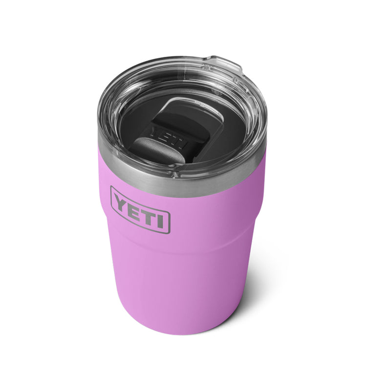 21071507196 TERMO RAMBLER 16oz STACKABLE CUP TAPA MAGNETICA DESERT BLOOM MARCA YETI