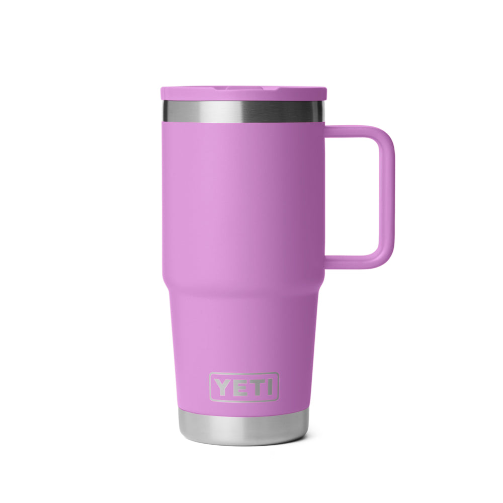 21071507205 TAZA RAMBLER 20oz TRAVEL STRAW MUG CAP COLOR MATCHED DESERT BLOOM MARCA YETI