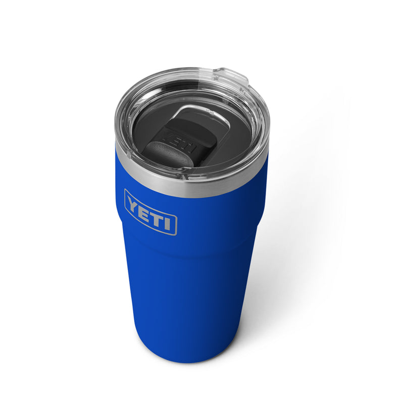 21071507312 TERMO RAMBLER 20oz STACKABLE CUP TAPA MAGNETICA ROYAL BLUE MARCA YETI
