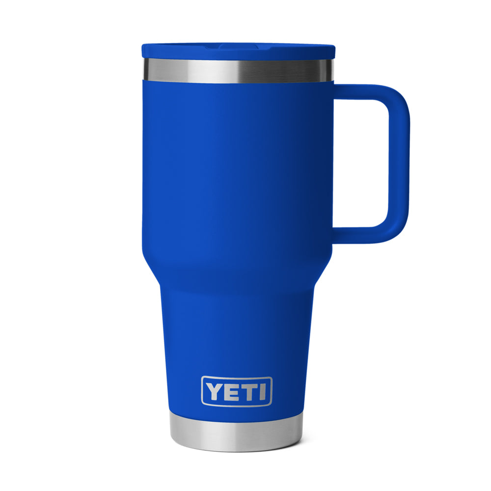 21071507315 TAZA RAMBLER 30oz TRAVEL STRAW MUG CAP COLOR MATCHED ROYAL BLUE MARCA YETI