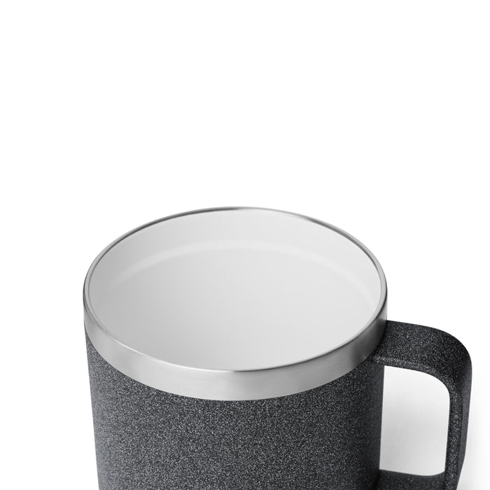 21071507345 TAZA RAMBLER 14oz MUG 2.0 CON CERAMICA TAPA MAGNETICA BLACK STONE MARCA YETI