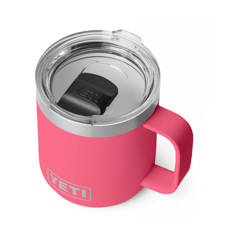21071507348 TAZA RAMBLER 10oz STK MUG CON CERAMICA TAPA MAGNETICA TROPICAL PINK MARCA YETI