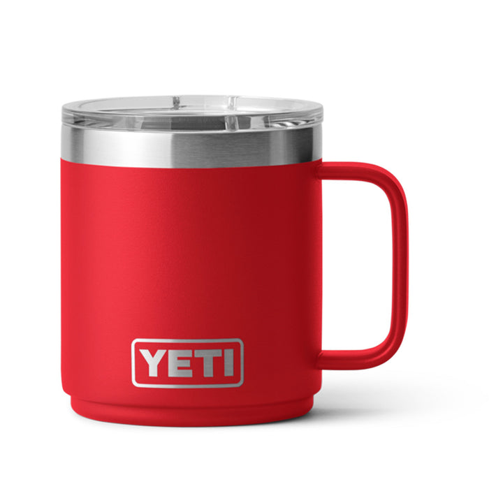 21071507350 TAZA RAMBLER 10oz STK MUG CON CERAMICA TAPA MAGNETICA RESCUE RED MARCA YETI