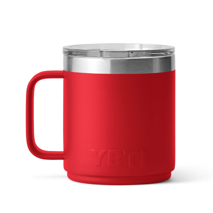 21071507350 TAZA RAMBLER 10oz STK MUG CON CERAMICA TAPA MAGNETICA RESCUE RED MARCA YETI