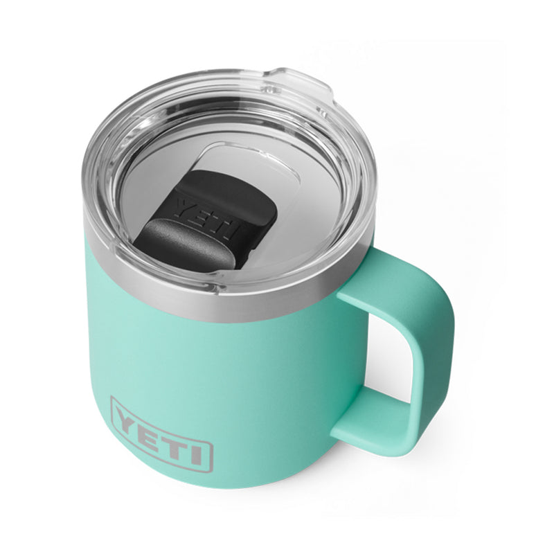 21071507353 TAZA RAMBLER 10oz STK MUG CON CERAMICA TAPA MAGNETICA SEAFOAM MARCA YETI