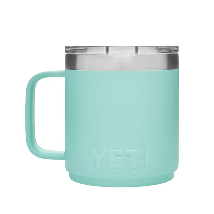 21071507353 TAZA RAMBLER 10oz STK MUG CON CERAMICA TAPA MAGNETICA SEAFOAM MARCA YETI