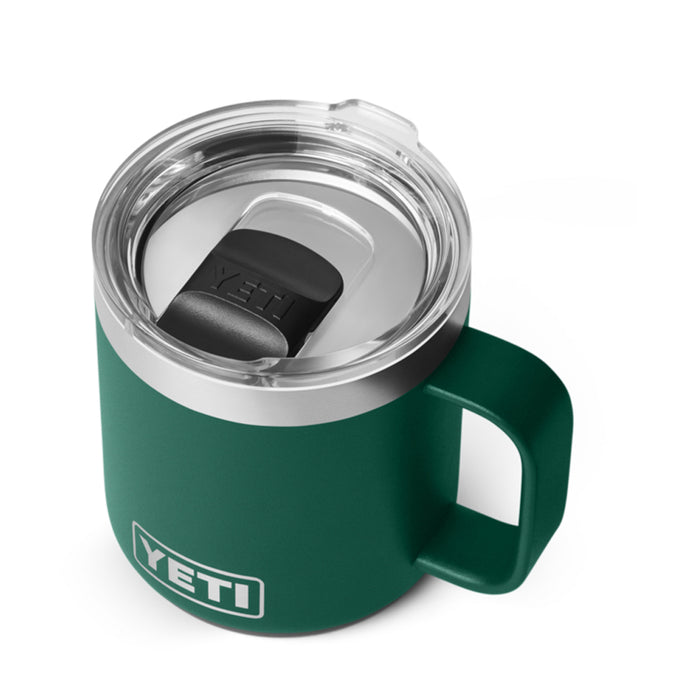 21071507356 TAZA RAMBLER 10oz STK MUG CON CERAMICA TAPA MAGNETICA BLACK FOREST GREEN MARCA YETI