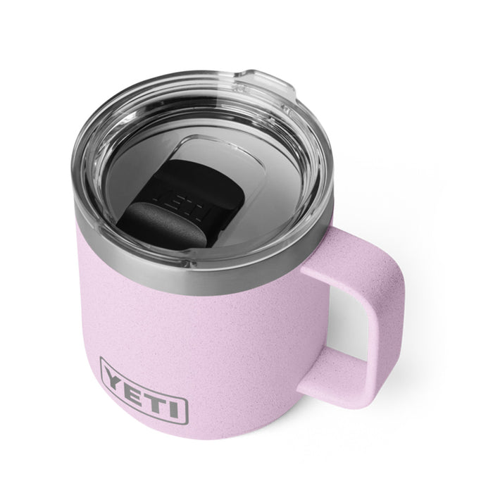 21071507357 TAZA RAMBLER 10oz STK MUG CON CERAMICA TAPA MAGNETICA CHERRY BLOSSOM MARCA YETI