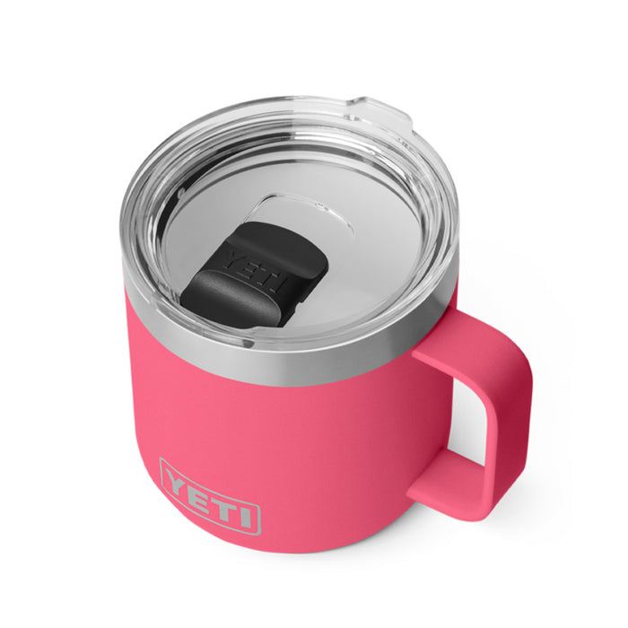 21071507359 TAZA RAMBLER 14oz MUG 2.0 CON CERAMICA TAPA MAGNETICA TROPICAL PINK MARCA YETI