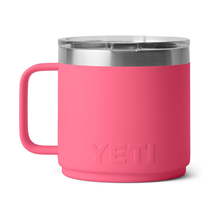 21071507359 TAZA RAMBLER 14oz MUG 2.0 CON CERAMICA TAPA MAGNETICA TROPICAL PINK MARCA YETI