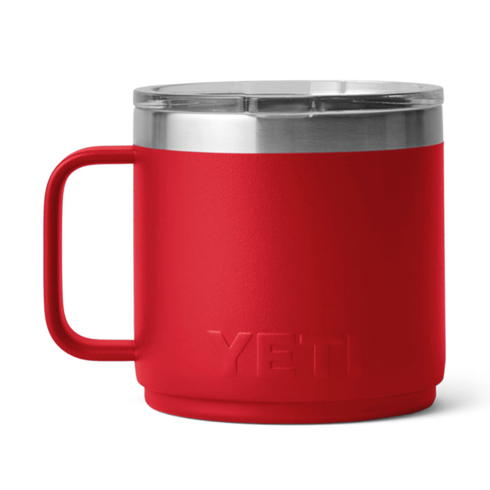 21071507361 TAZA RAMBLER 14oz MUG 2.0 CON CERAMICA TAPA MAGNETICA RESCUE RED MARCA YETI