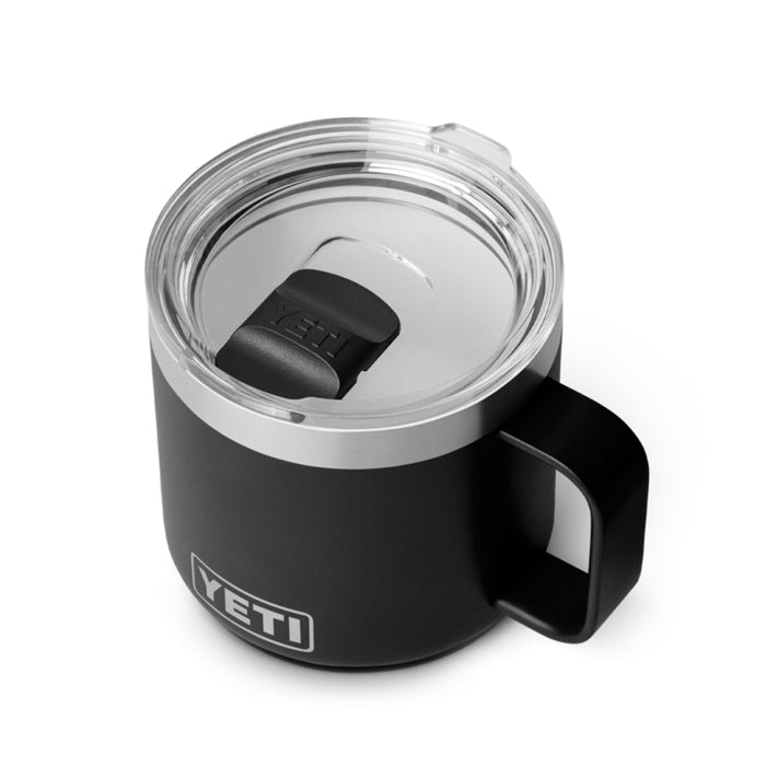 21071507362 TAZA RAMBLER 14oz MUG 2.0 CON CERAMICA TAPA MAGNETICA NEGRO MARCA YETI