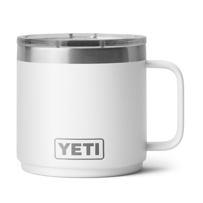 21071507363 TAZA RAMBLER 14oz MUG 2.0 CON CERAMICA TAPA MAGNETICA BLANCO MARCA YETI