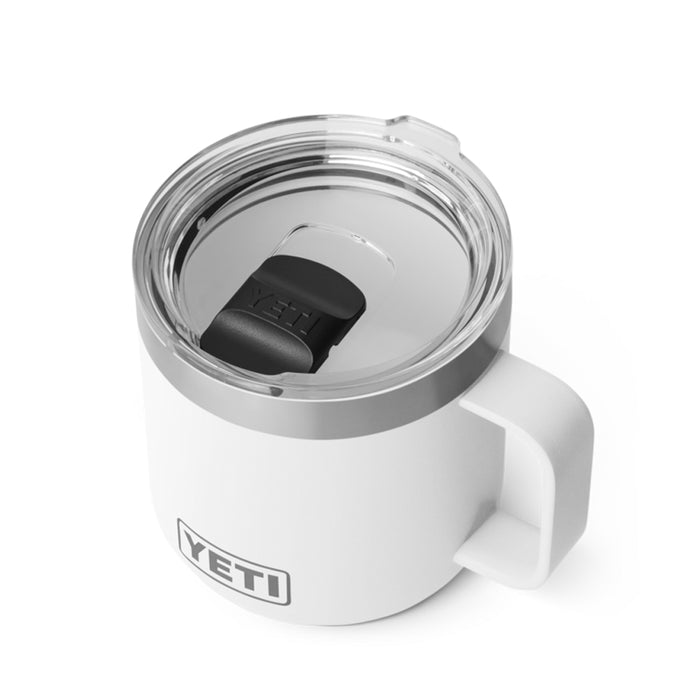 21071507363 TAZA RAMBLER 14oz MUG 2.0 CON CERAMICA TAPA MAGNETICA BLANCO MARCA YETI