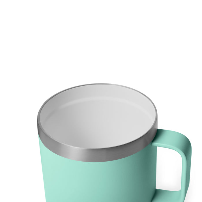 21071507364 TAZA RAMBLER 14oz MUG 2.0 CON CERAMICA TAPA MAGNETICA SEAFOAM MARCA YETI