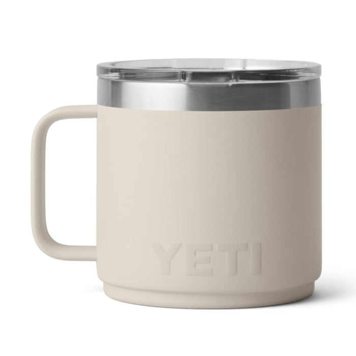 21071507366 TAZA RAMBLER 14oz MUG 2.0 CON CERAMICA TAPA MAGNETICA CAPE TAUPE MARCA YETI