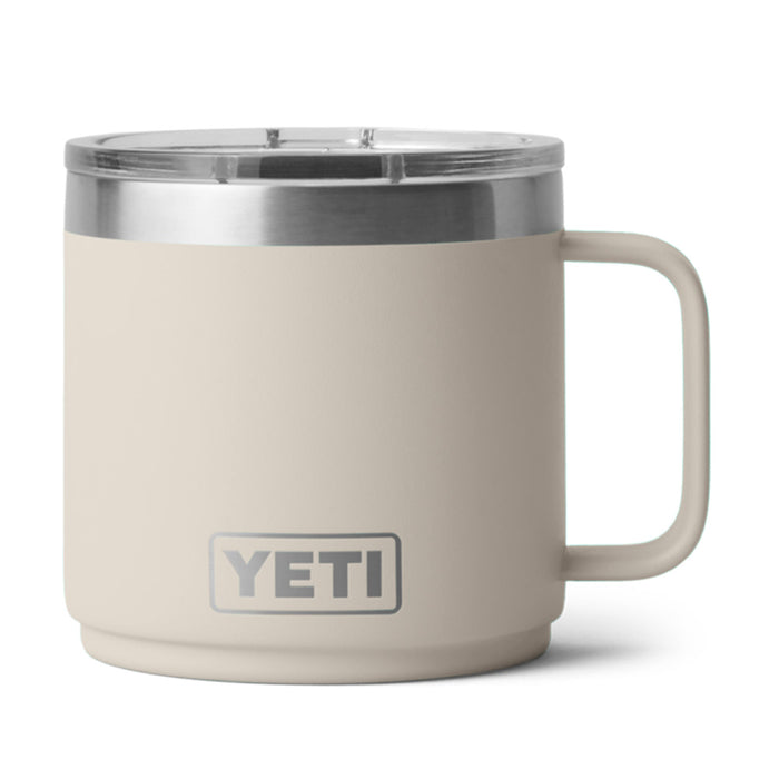 21071507366 TAZA RAMBLER 14oz MUG 2.0 CON CERAMICA TAPA MAGNETICA CAPE TAUPE MARCA YETI