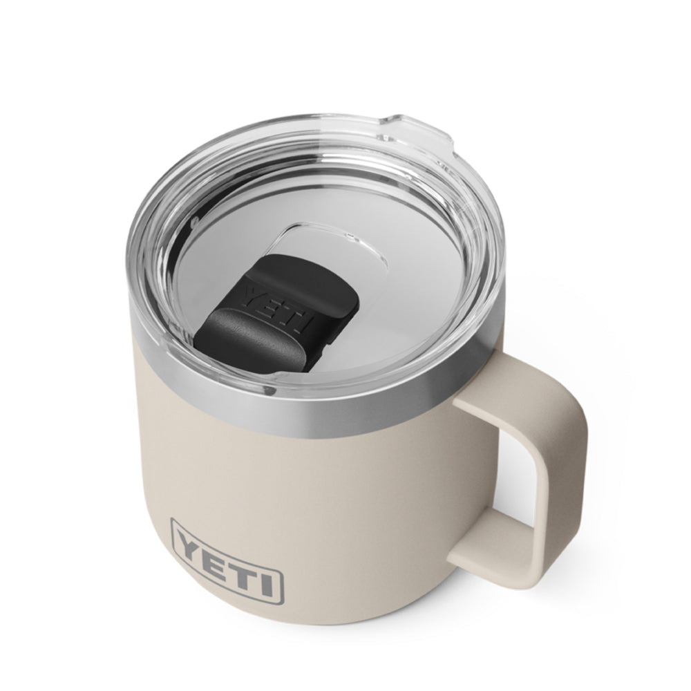21071507366 TAZA RAMBLER 14oz MUG 2.0 CON CERAMICA TAPA MAGNETICA CAPE TAUPE MARCA YETI