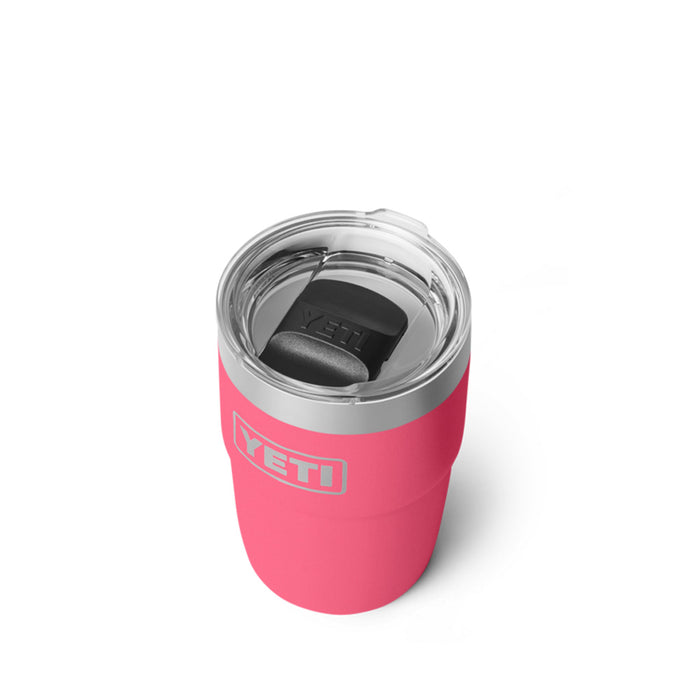 21071507371 TERMO RAMBLER 8oz STACKABLE CUP CON CERAMICA TAPA MAGNETICA TROPICAL PINK MARCA YETI