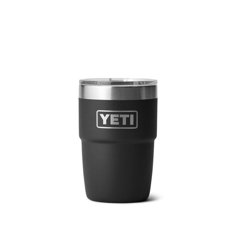 21071507374 TERMO RAMBLER 8oz STK CUP CON CERAMICA TAPA MAGNETICA NEGRO MARCA YETI