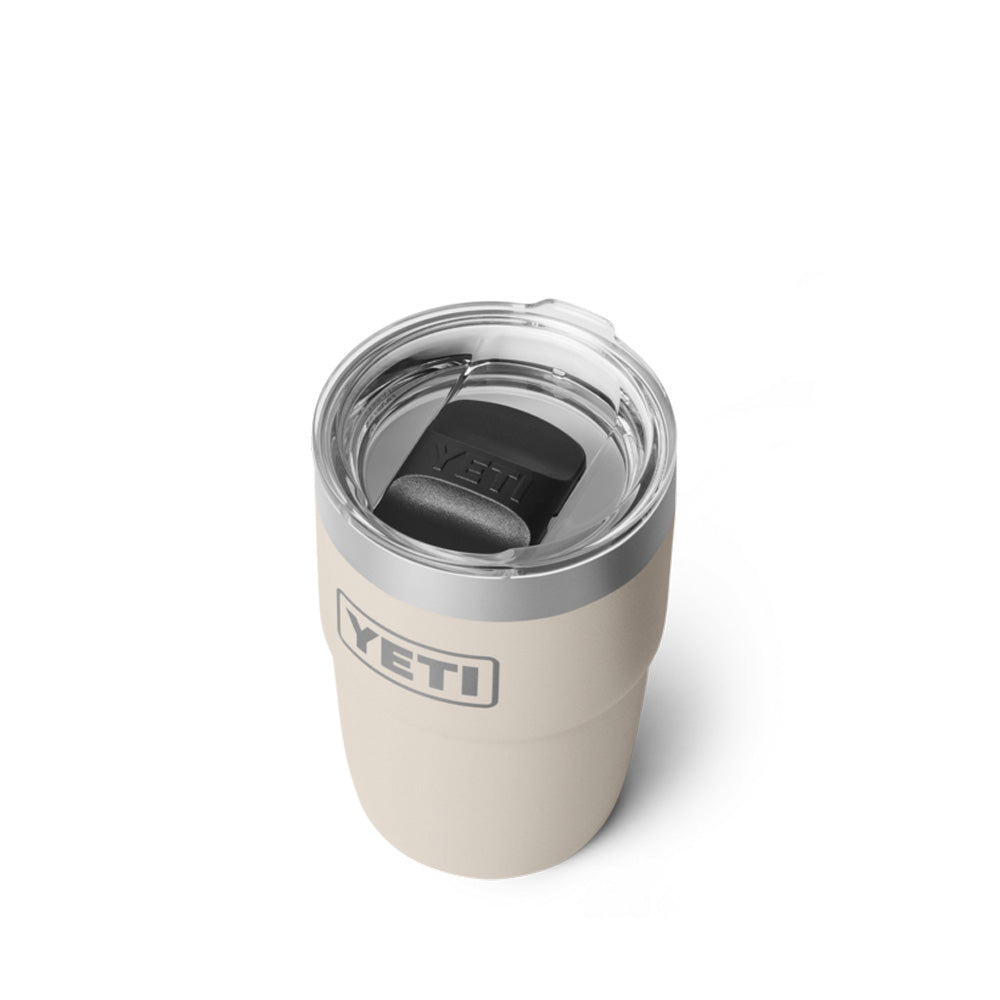 21071507378 TERMO RAMBLER 8oz STK CUP CON CERAMICA TAPA MAGNETICA CAPE TAUPE MARCA YETI