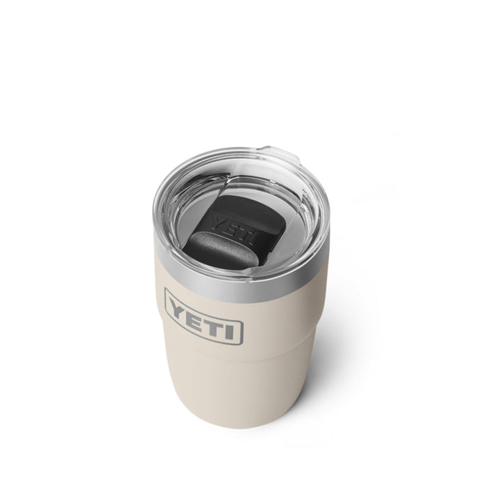 21071507378 TERMO RAMBLER 8oz STACKABLE CUP CON CERAMICA TAPA MAGNETICA CAPE TAUPE MARCA YETI