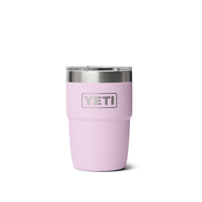 21071507380 TERMO RAMBLER 8oz STACKABLE CUP CON CERAMICA TAPA MAGNETICA CHERRY BLOSSOM MARCA YETI