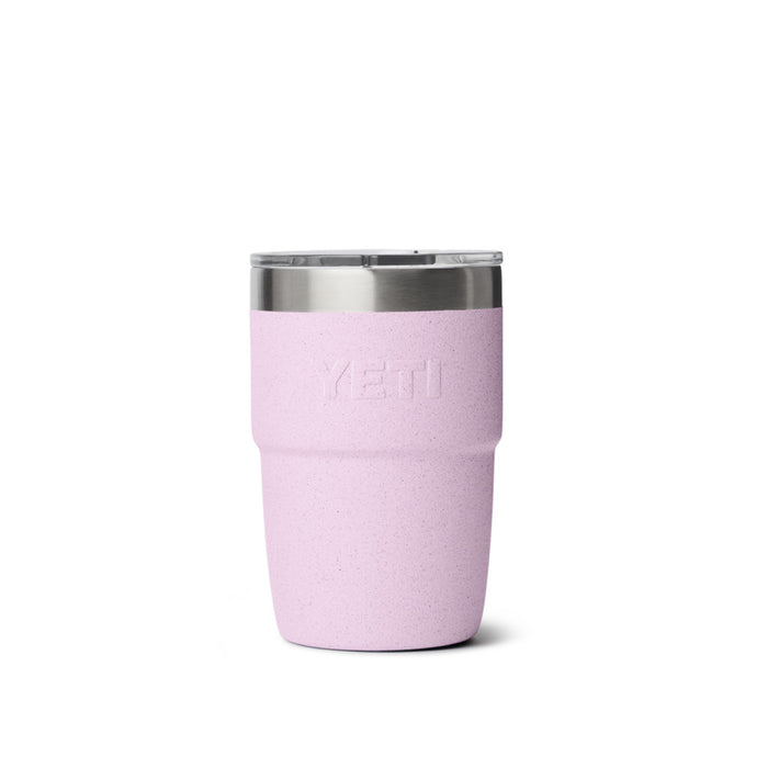 21071507380 TERMO RAMBLER 8oz STACKABLE CUP CON CERAMICA TAPA MAGNETICA CHERRY BLOSSOM MARCA YETI