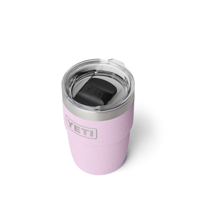 21071507380 TERMO RAMBLER 8oz STACKABLE CUP CON CERAMICA TAPA MAGNETICA CHERRY BLOSSOM MARCA YETI