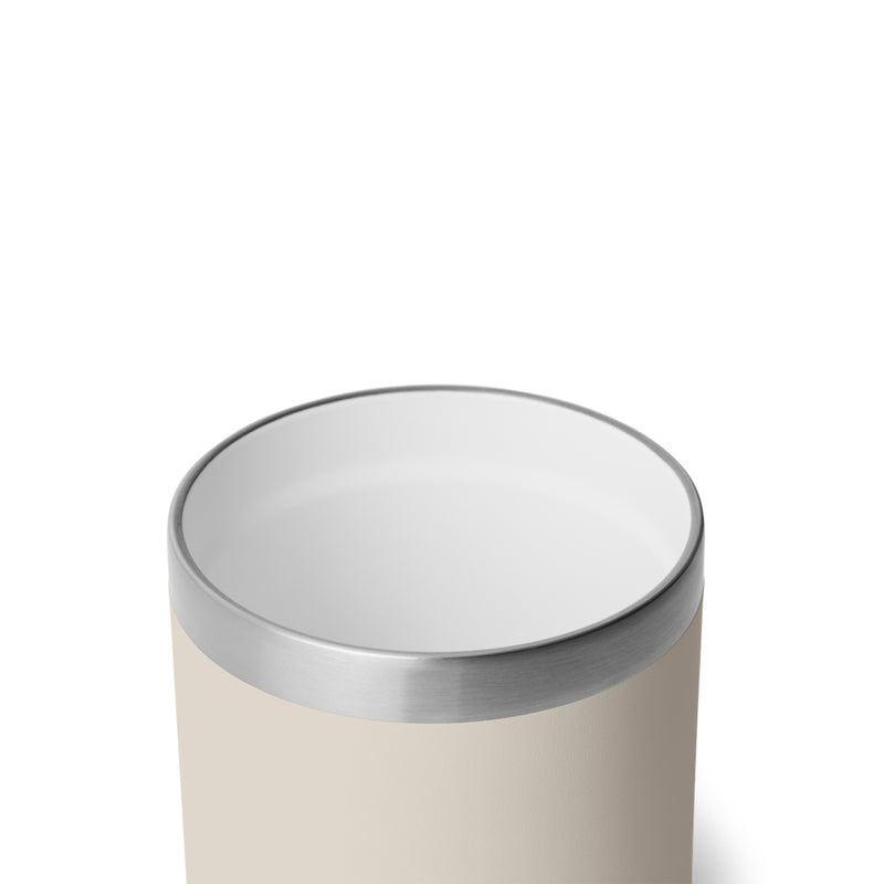 21071507390 TERMO RAMBLER 10oz LOWBALL 2.0 CON CERAMICA TAPA MAGNETICA CAPE TAUPE MARCA YETI