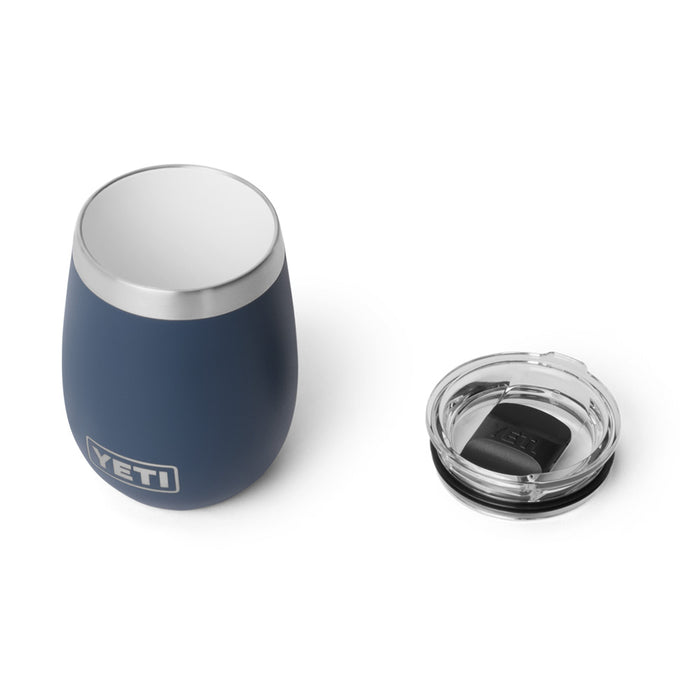 21071507399 TERMO RAMBLER 10oz WINE CON CERAMICA TAPA MAGNETICA MARINO MARCA YETI
