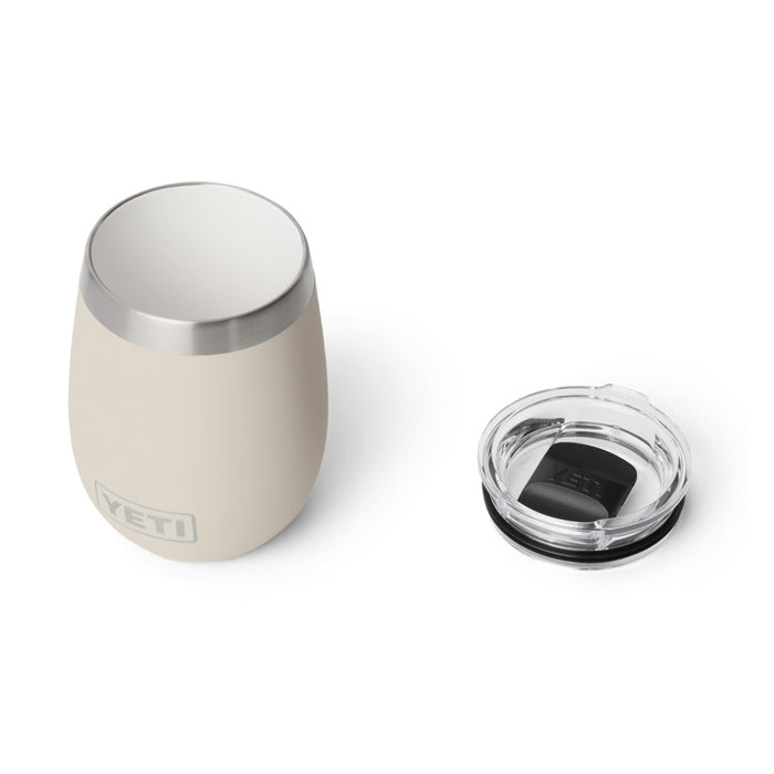 21071507405 TERMO RAMBLER 10oz WINE CON CERAMICA TAPA MAGNETICA CAPE TAUPE MARCA YETI