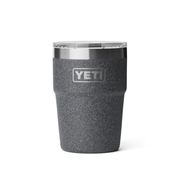 21071507502 TERMO RAMBLER 16oz STACKABLE CUP TAPA MAGNETICA BLACK STONE MARCA YETI