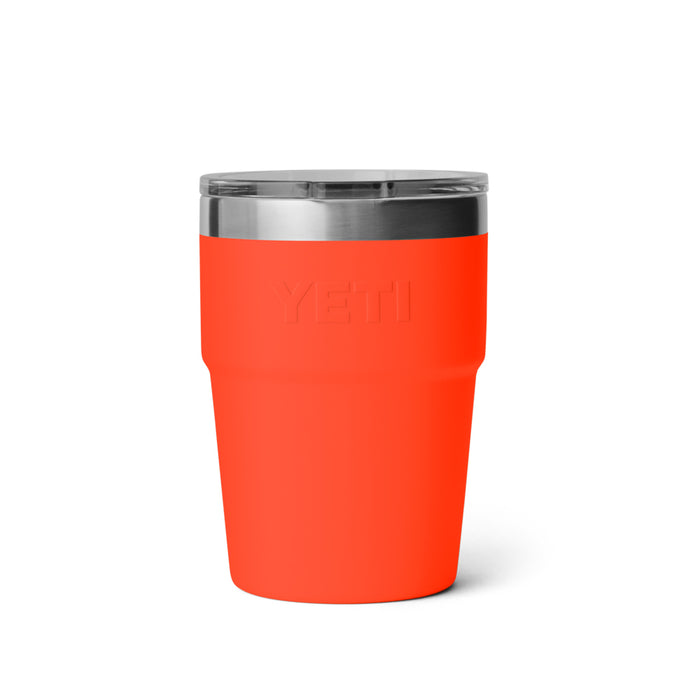 21071507526 TERMO RAMBLER 16oz STACKABLE CUP TAPA MAGNETICA SOLAR FLARE MARCA YETI