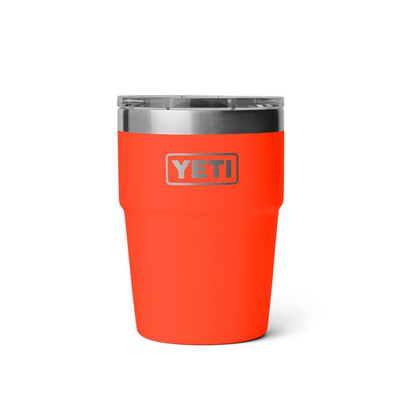 21071507526 TERMO RAMBLER 16oz STACKABLE CUP TAPA MAGNETICA SOLAR FLARE MARCA YETI