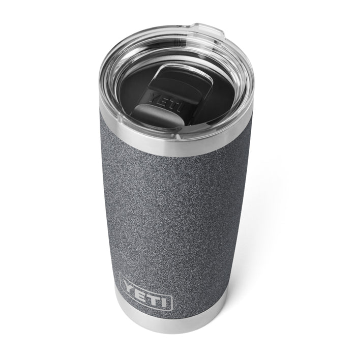 21071507593 TERMO RAMBLER 20oz BLACK STONE MARCA YETI