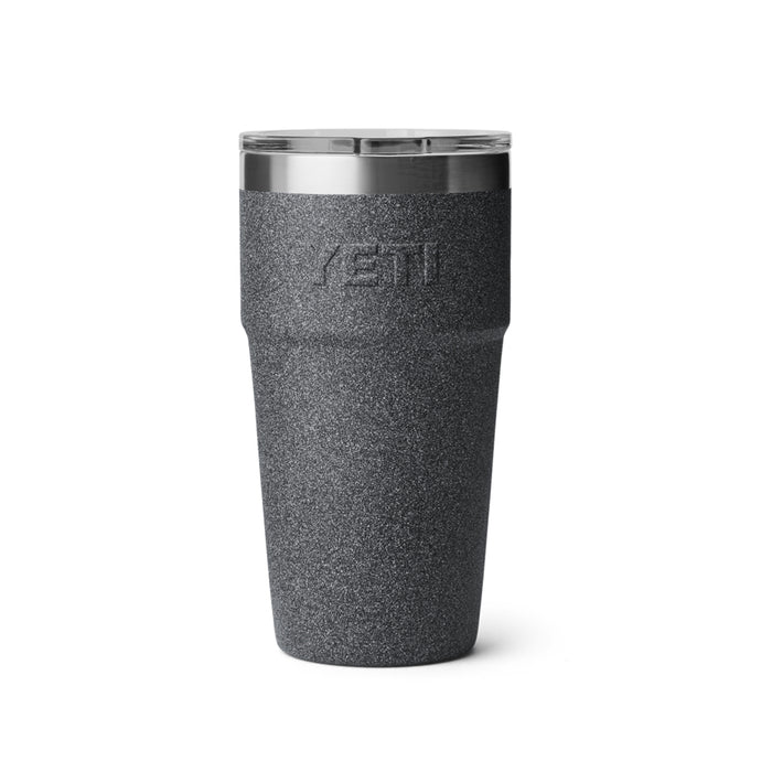 21071507594 TERMO RAMBLER 20oz STACKABLE CUP TAPA MAGNETICA BLACK STONE MARCA YETI