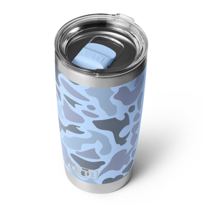 21071507614 TERMO RAMBLER 20oz BLUE CAMO MARCA YETI