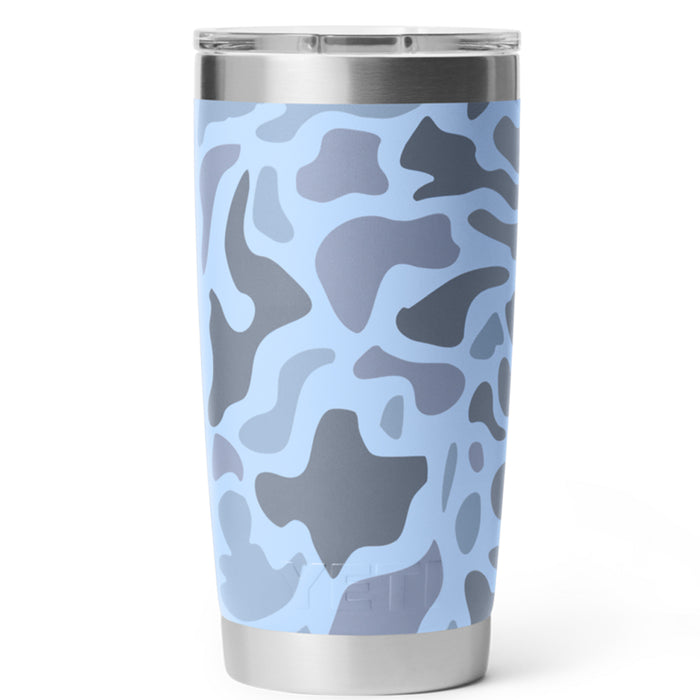 21071507614 TERMO RAMBLER 20oz BLUE CAMO MARCA YETI