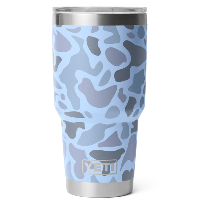 21071507615 TERMO RAMBLER 30oz BLUE CAMO MARCA YETI
