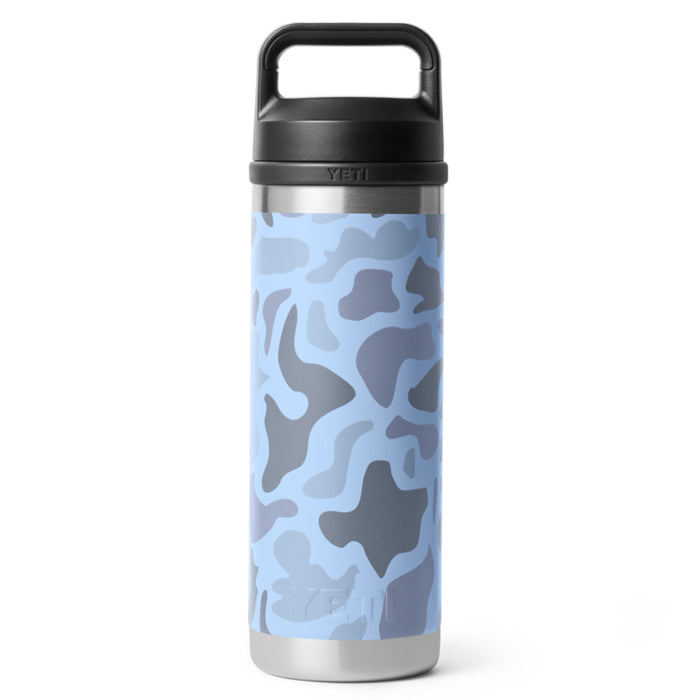 21071507619 TERMO RAMBLER 18oz CHUG CAP BLUE CAMO MARCA YETI