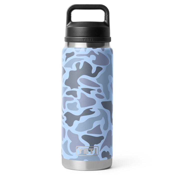 21071507620 TERMO RAMBLER 26oz CHUG CAP BLUE CAMO MARCA YETI